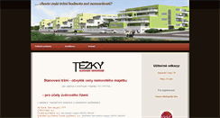 Desktop Screenshot of odhady.tezky.cz